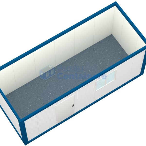 container birou buzau 6metri 1geam albastru2