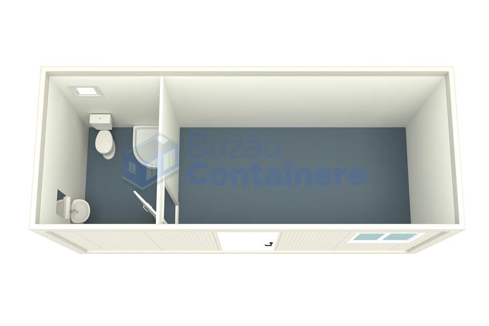 container casa buzau 6metri alb3