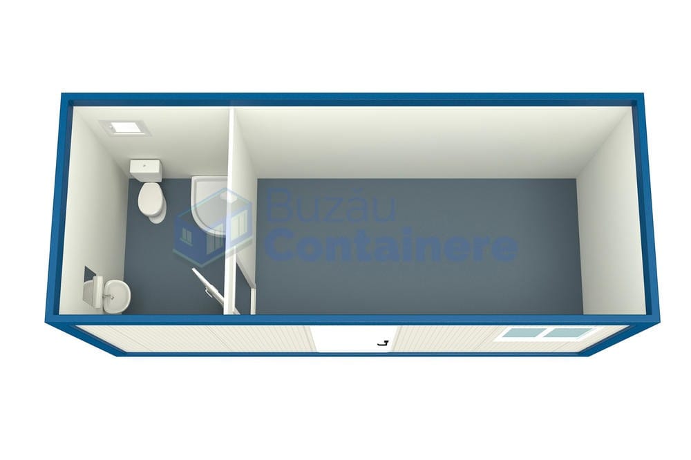 container casa buzau 6metri albastru3