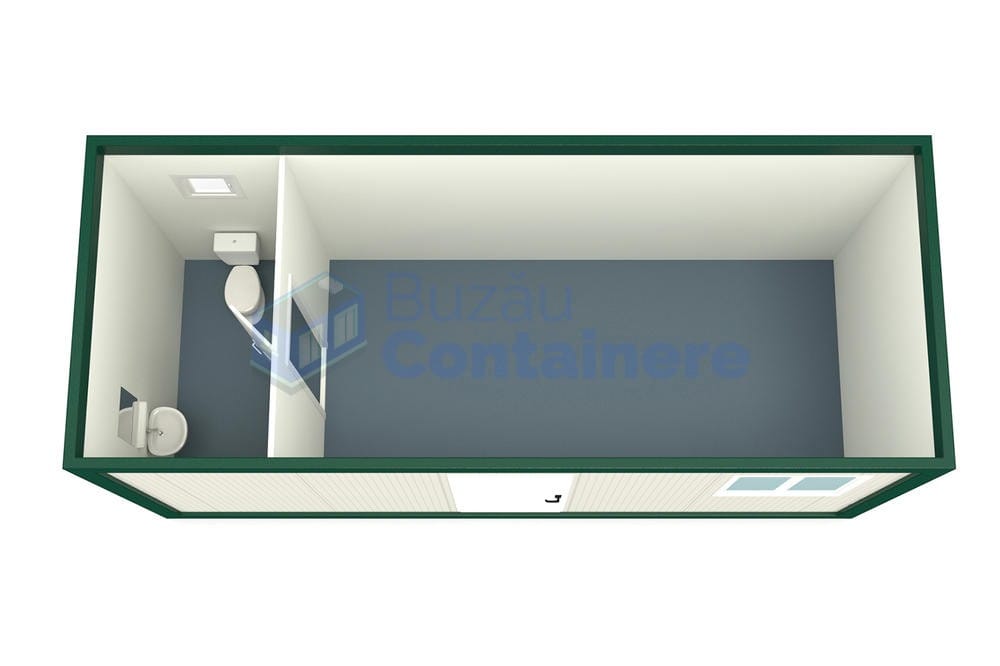 container casa buzau 6metri verde2