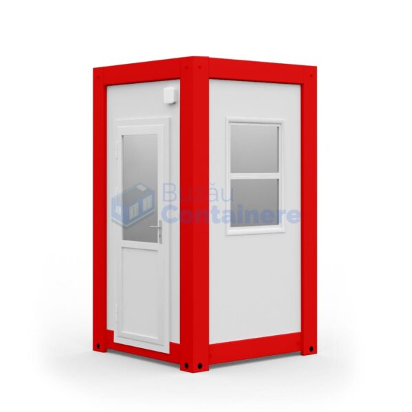 container paza buzau model 1 rosu