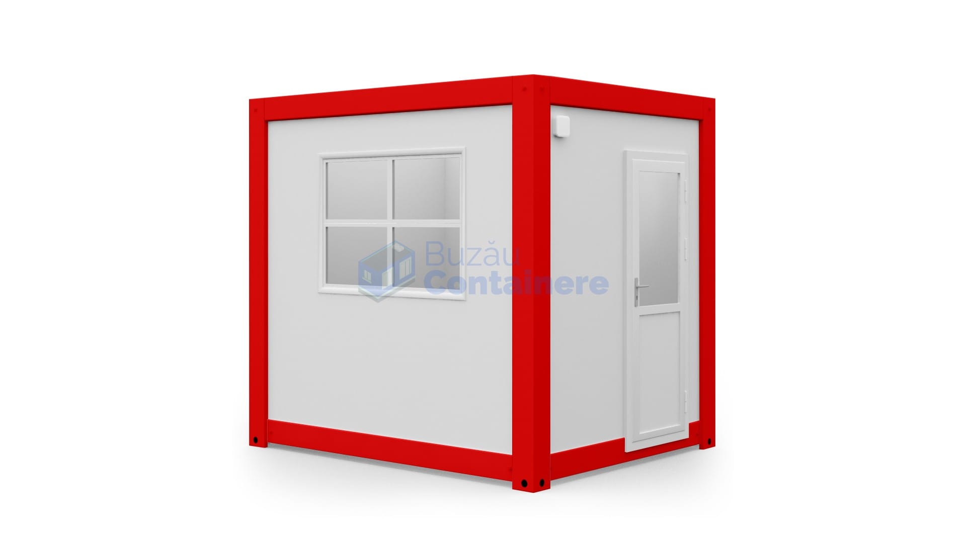 container paza buzau model 3 rosu